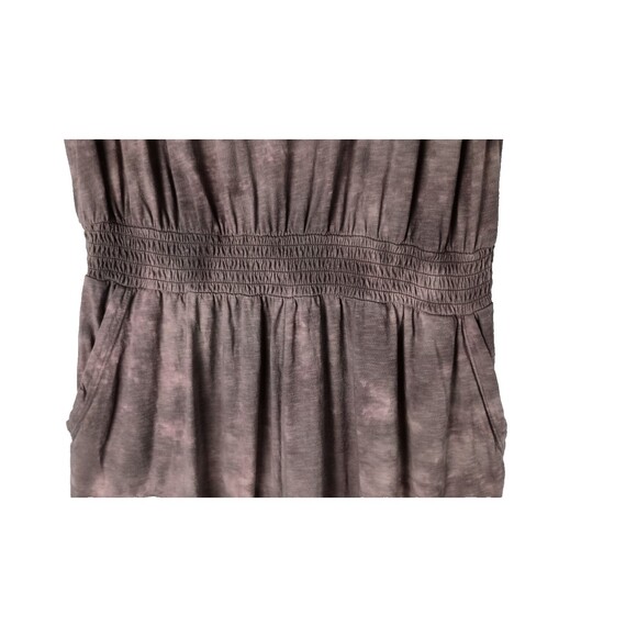 Aerie Mauve Brown Tie-dye Jumpsuit Size Large Comfy Loungewear Casual Bohemian - Picture 4 of 11